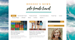 Desktop Screenshot of brookesnews.com